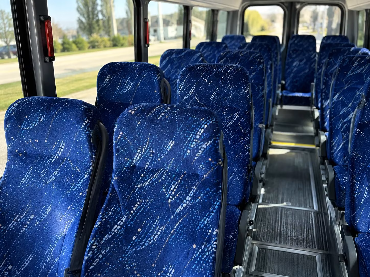20 passenger minibus inside