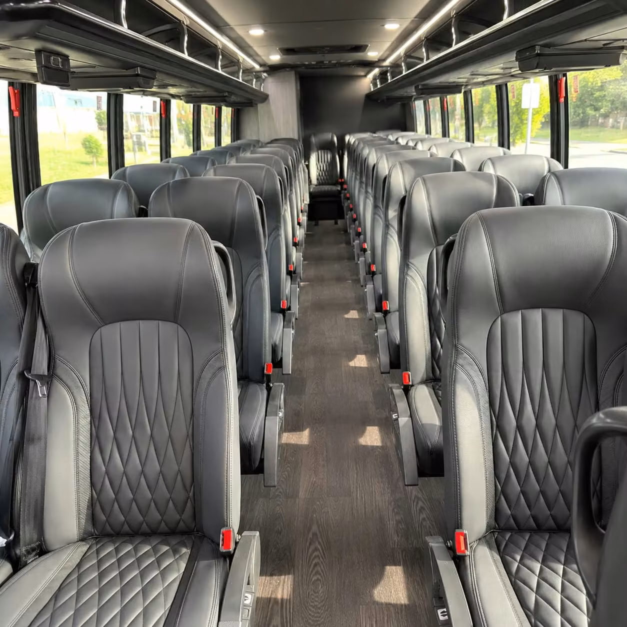 30 passenger minibus inside
