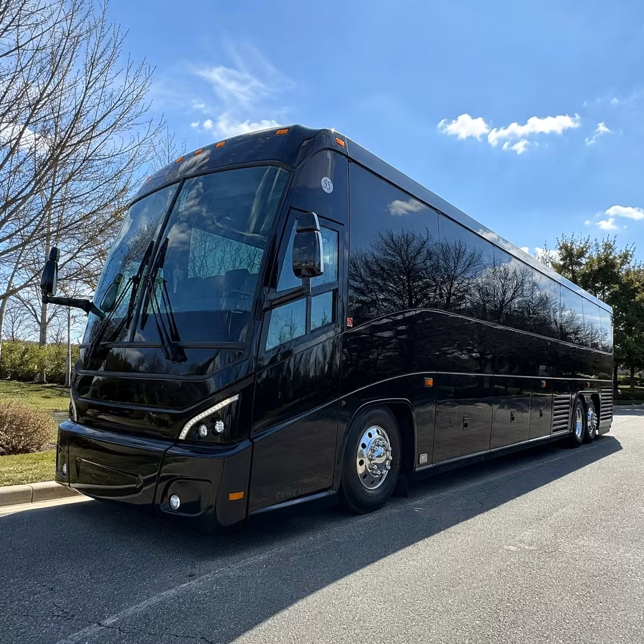 dod compliant charter bus rentals for military exercises and training movements near surprise