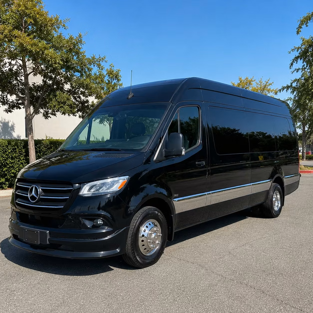 sprinter van with driver
