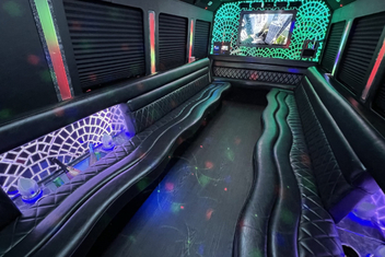 Surprise Limo Bus Interior